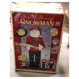 Singing and Dancing Snowman