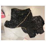 5 Sequined Blousses and one Sequined Vest