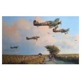 MILITARY AIRCRAFT PRINT by ROBERT TAYLOR