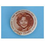 1930's ORIGINAL SHIRLEY TEMPLE DOLL BUTTON
