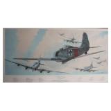MILITARY AIRCRAFT PRINT by KEITH FERRIS