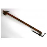ANTIQUE WOOD-BAR CLAMP