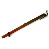 ANTIQUE WOOD-BAR CLAMP