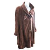 WOMEN'S VINTAGE LEATHER COAT