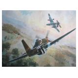 MILITARY AIRCRAFT PRINT by KEITH FERRIS