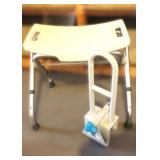 BATH  GRIP and SHOWER STOOL