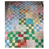 HAND-MADE PATCHWORK QUILT