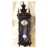 ANTIQUE GERMAN BLACK FOREST WALL CLOCK