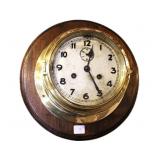 WWII GERMAN SHIP'S BELL CLOCK