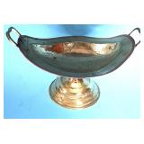 RUSSIAN BRASS  FOOTED COMPORT