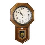SCHOOLHOUSE WALL CLOCK
