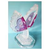 SIGNED ACRYLIC BUTTERFLY