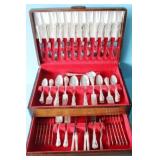 SILVER PLATED CUTLERY SET