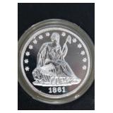 CONFEDERATE STATES OF AMERICA  HALF DOLLAR COIN