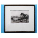 SCOTTISH ETCHING by JACKSON HENRY SIMPSON