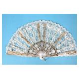 ANTIQUE LACE FOLDING FAN