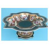 LIMOGES ITALY PEDESTAL COMPOTE