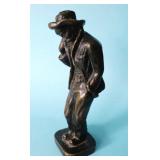 "CONTEMPLATION" BRONZE FIGURINE
