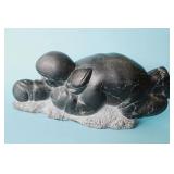 INUIT SOAPSTONE CARVING of a HUNTER