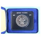 1971 CANADIAN MINT BRITISH COLUMBIA CENTENNIAL