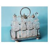 SEVEN BOTTLE CRUET SET