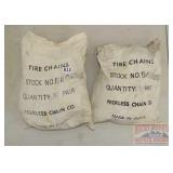 2 Peerless Heavy Duty Tire Chains.