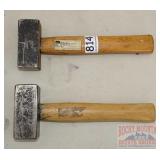 2 Pittsburgh Steel Head Mallets.