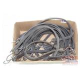 Assorted Rubber Bungee Cords.