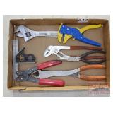 Channel Locks, Pliers, Crescent Wrench & More.