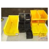 Assorted Plastic Parts Organizers.