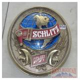 Cool 1977 Schlitz Advertising Sign.