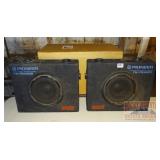 2 Pioneer TS-TRX800 Speakers.