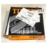 Timken 401TRB Wheel Bearing Set, Appears New.