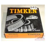 Timken 401TRB Wheel Bearing Set, Appears New.