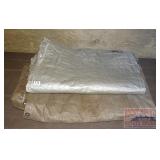 2 Tarps.  One is worn.