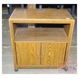 Rolling 2 Door Stand.