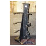 Steel 6 Arm Rack. 24"X9".