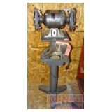 Duracraft Dual Wheel Bench Grinder on Stand.