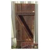 Cool Vintage Rustic Wood Door. 60"x24".