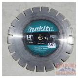 Makita 14" Diamond Blade.