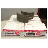 4 Boxes, Used Brake Shoes Probably for Kenworth.