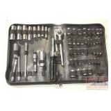 Craftsman 1/4" & 3/8" Tool Set in Case.