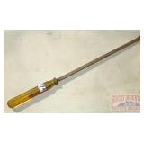 Pry Bar W/ Yellow Handle.