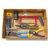 Sledge Hammer, Wire Strippers, Snips & More.