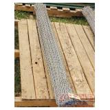 Bundle of 48" Metal Fence Post Stays.