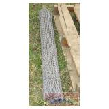 Bundle of 48" Metal Fence Post Stays.