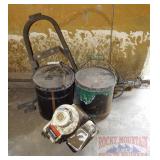 Powr-Kraft 1/2 HP Motor, Buckets & More.