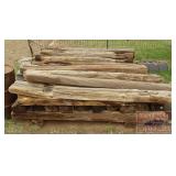Assorted Railroad Ties & Posts.