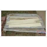 Assorted Metal Sheeting.