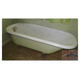 Fantastic Antique Claw Foot Bathtub.